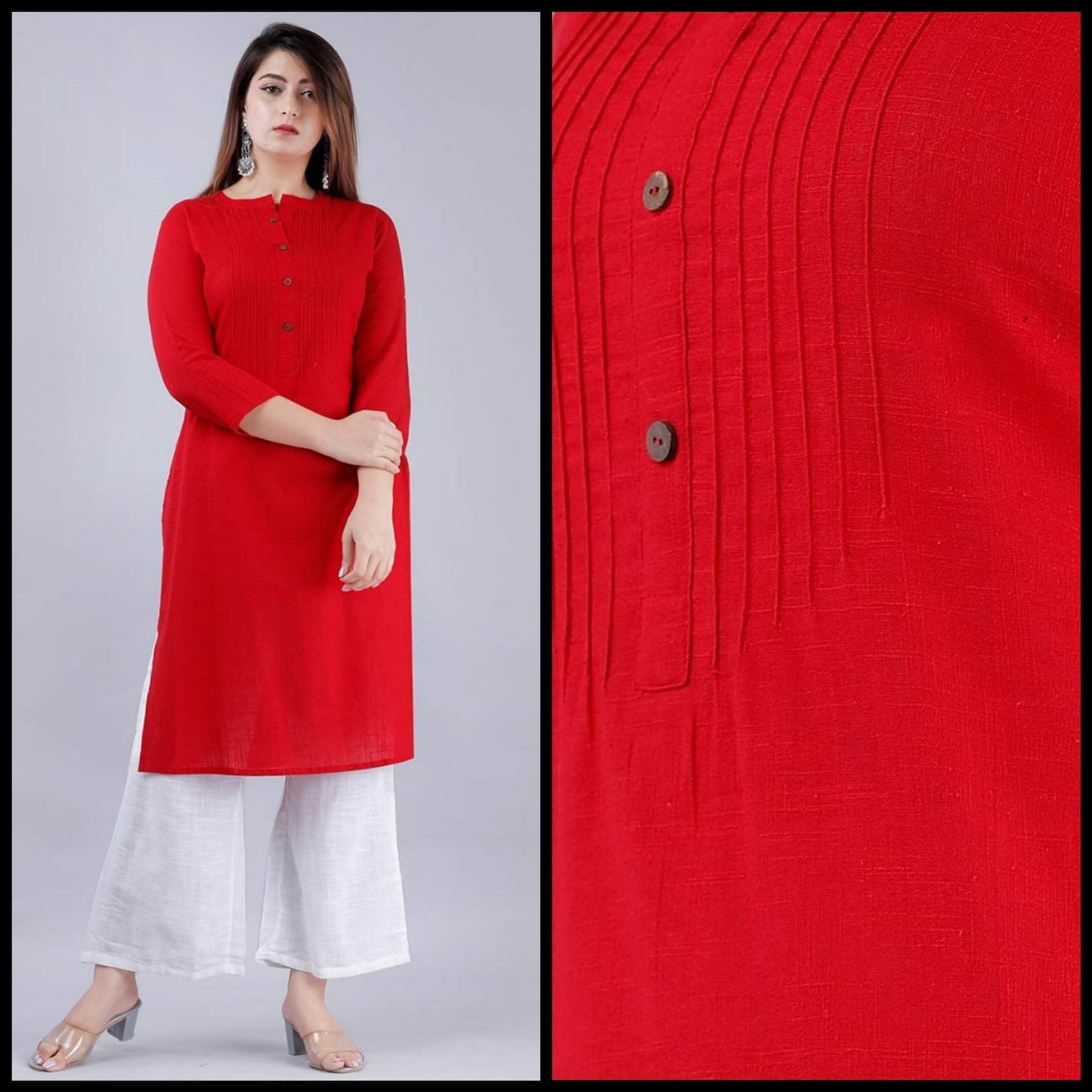 New Red Party Wear Designer Kurti Designs | Storyvogue.com | Mannathkochi  #boutique #kurti #dresses - YouTube